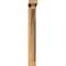 Ekena Millwork Thorton Block Smooth Bracket w/ Offset Brace, Western Red Cedar, 3 1/2"W x 16"D x 28"H BKT0402X16X28THR05SWR - alternate 3